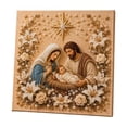 thumbnail image 2 of DIY Jesus Pearl Art Kit, 3D Special Shape Diamond Painting for Adults, Religious Wall Art Frame, Christian Mosaic Craft Kit, Christ Pearl Gem Painting Crafts, 2 of 6