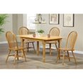 thumbnail image 4 of Selections Arrowback Windsor Dining Side Chair in Light Oak Solid Wood Set of 2, 4 of 5