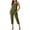 A222 Army Green, variant on Xdegoge 2 Piece Lounge Sets for Women Casual Summer Outfits Sleeveless Square Neck Tank Top and High Waisted Cropped Pants Set with Pockets Everyday Tracksuit