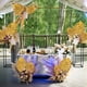 thumbnail image 2 of KAKOWELY 15 hojas artificiales de monstera, adornos de plantas simuladas para bodas y fiestas., 2 of 5