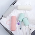 thumbnail image 1 of OULII 1Pcs Minimalist Nordic Style Beige Toothbrush Storage Box for Bathroom, 1 of 6