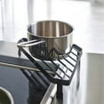 thumbnail image 1 of Sink Dish Drainer Coated Steel Kitchen Sponge Holder Tool Corner Sink Sponge Drainer White, 1 of 5
