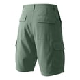 thumbnail image 3 of IYYVV 250 Anniversary USA Shorts for Men Cargo Shorts American Flag Patriotic 4th of July Short Independence Day Slacks Light Green L, 3 of 3