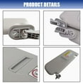 thumbnail image 4 of Sun Visor Replacement Fits For Hyundai Elantra 2011-2015, Car Visor Driver Side Sun Visor For Car, OEM: 852103X000,852203X000-beige-left and right, 4 of 6