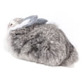 thumbnail image 2 of BIMZUC Gray Realistic Plush Bunny High Simulation Rabbit Decoration Animal Figurine, 5.51 inches / 14 cm Sturdy Soft Comfortable Home Decor Knick-Knack, 2 of 8