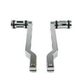 thumbnail image 2 of ZS Heel Toe Shift Lever w/ Shifter Peg Chrome for Harley Touring Street Road Glide, 2 of 5