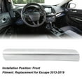 thumbnail image 3 of Front Interior Door Handle Grab Trim Stylish Silver Armrest Pull Handle for Escape 2013-2019, 3 of 8
