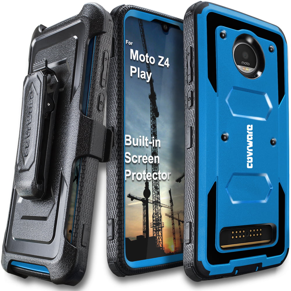 Moto Z4 / Z4 Play Case COVRWARE Aegis Series Full Body