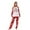 Women-Red, variant on REORIAFEE Matching Pajamas for Family Christmas 2 Piece Big and Tall Loungewear Long Sleeve Top Pant Plaid Soft Sleepwear Red M-3XL