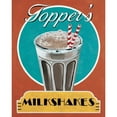 thumbnail image 3 of Jones, Catherine 12x14 Black Modern Framed Museum Art Print Titled - Milkshakes, 3 of 5