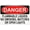 Warning Sign 1, variant on Metal Sign, Danger Sign - HAZARDOUS WASTE STORAGE FLAMMABLE NO SMOKING, Waterproof, Fade and Scratch Resistant, safety signs, equipment Warning signs, etc