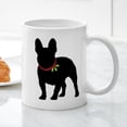thumbnail image 3 of CafePress - French Bulldog Silhouette - 11 oz Ceramic Mug - Novelty Coffee Tea Cup, 3 of 4