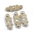 thumbnail image 3 of 20 Piezas de Espaciadoras de Barra de Plata Sunnimix para Joyas Artesanales Cuentas plateadas, 3 of 4