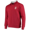thumbnail image 2 of Men's Colosseum Cardinal Stanford Cardinal Tortugas Logo Quarter-Zip Jacket, 2 of 3