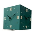 thumbnail image 3 of Corner Wall Clock Luminous 10.2 inch Creative with Roman Numerals Wall Clock for blue, 3 of 8