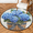 Multicolour 4, variant on CURLYOOT Round Rug 3ft Spring Birds Flower Hummingbird Area Rug, Washable Circle Mat Non Slip Floor Carpet Mat, Soft Indoor Rugs for Entryway Living Room Dining Room Bedroom