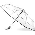 thumbnail image 1 of totes Parapluie Pliable Automatique à Auvent Transparent, 1 of 5