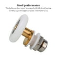 thumbnail image 1 of Porte de Douche en Nylon en Acier Inoxydable Rouleau de Remplacement Salle de Bain Porte de Toilette Runners Portes Coulissantes en Verre Imperméables Accessoires de Réparation 27mm, 1 of 9