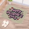thumbnail image 5 of Valentine's Day Indoor Carpet Kitchen Rug Office Mat - Polyester Non-Slip Machine Washable, 5 of 6