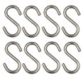 thumbnail image 1 of DGOL 8 paquetes de ganchos en forma de S de acero inoxidable 304 resistentes de 2-5/8 pulgadas de largo, carga de 300 libras, 1 of 4