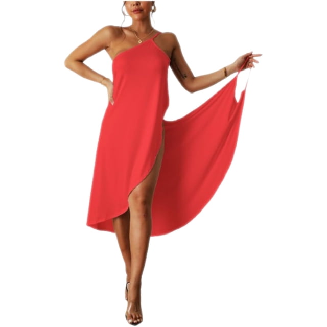 Robe de Plage Dos Nu à Bretelles Spaghetti pour Femmes, Maillot de Bain, Robe de Plage