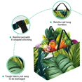 thumbnail image 3 of Tropical Jungle Palm Leaves Large Oxford Cloth Storage Bin: Foldable Storage Bag, Picnic Basket, and Storage Box, 3 of 7