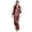 A-Red659, variant on XIAOCHA Sequin Maxi Dress for Women Loose Fit Long Sleeve Split V Neck Shiny Glamorous Party Dresses