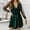 Green summer dresses, variant on SEMPAI Summer Dresses Dresses for Women 2025 Casual Long Sleeve Crew Neck Solid Mid-Length Sundresses Loose Flowy for Birthday Women Dresses