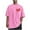 Pink ④, variant on qucoqpe Valentine's Day Shirts for Men Fashion Heart Love Printed Crew Neck Short Sleeve Casual Loose Tee Tops Blouse