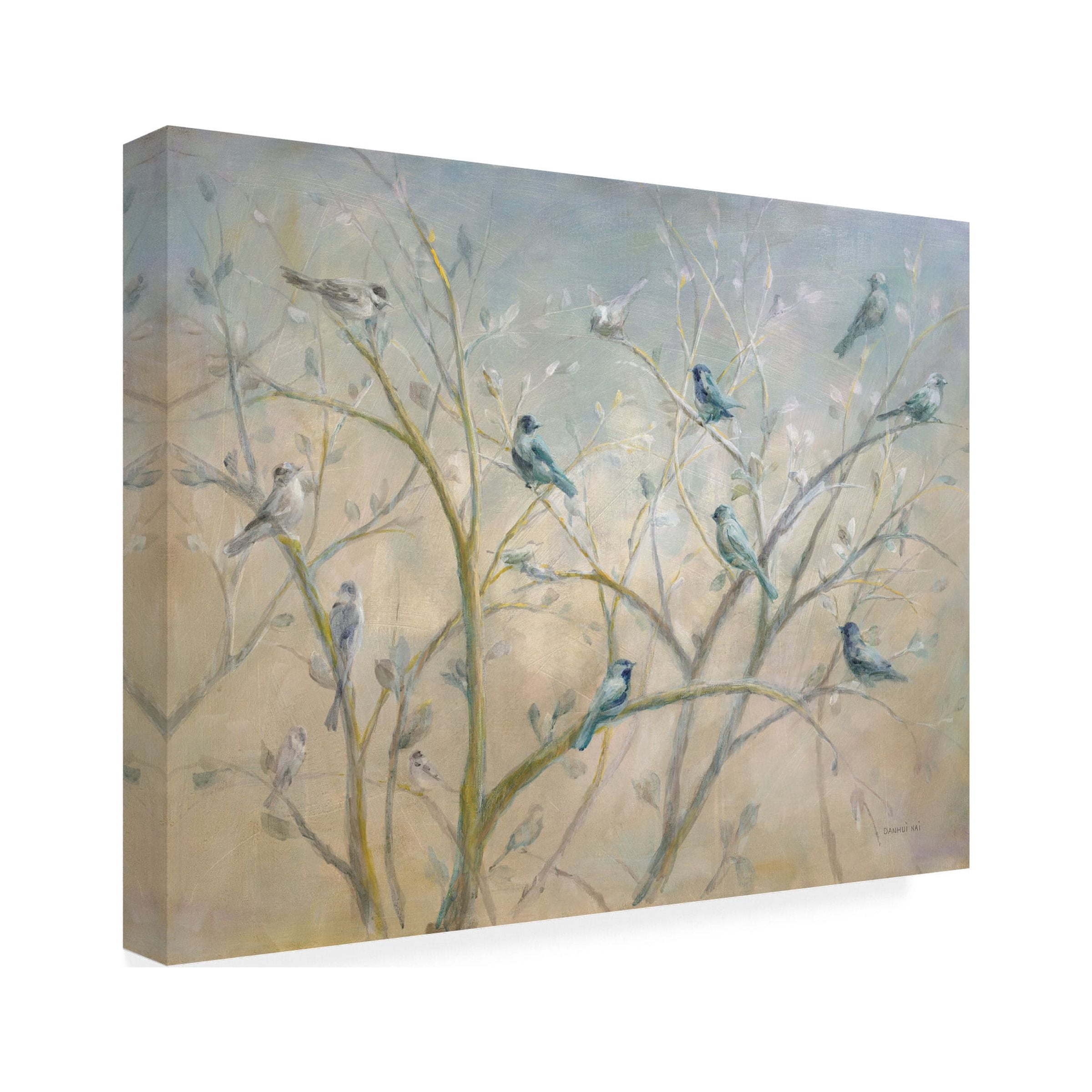 Danhui Nai 'Spring Gathering' Canvas Art
