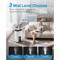 thumbnail image 5 of Humidifiers for Home, Large Room 2000 Sq.ft, 4.2Gal/16L Top Fill Cool Mist Whole House Humidifier, White, 5 of 9