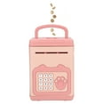 thumbnail image 4 of Piggy Bank Electronic, Auto Scroll Paper Handle Design Fingerprint Password Cash Piggy Bank  For Storage Money For Kids Pink, 4 of 8