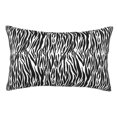 thumbnail image 1 of Fotbe Zebra Funda de Almohada Decorativa Estilo Occidental, Lujo en Algodón, Fundas para Almohadas King, Cojín Estampado para Decoración del Hogar-14"x20", 1 of 6