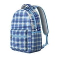 thumbnail image 2 of Waterproof School Backpack with Plaid Print - Ergonomic Student Backpack with Spinal Support & Breathable Straps for Teens and College Students, 2 of 6