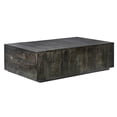 thumbnail image 2 of Coffee Table | Rectangular Block Design for Style | Hand - finished Solid Mango | Keeps Items Organized, 2 of 5