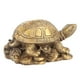 thumbnail image 2 of Bronce tallado exquisito latón suerte tortuga china forma decoración artesanal, 2 of 5
