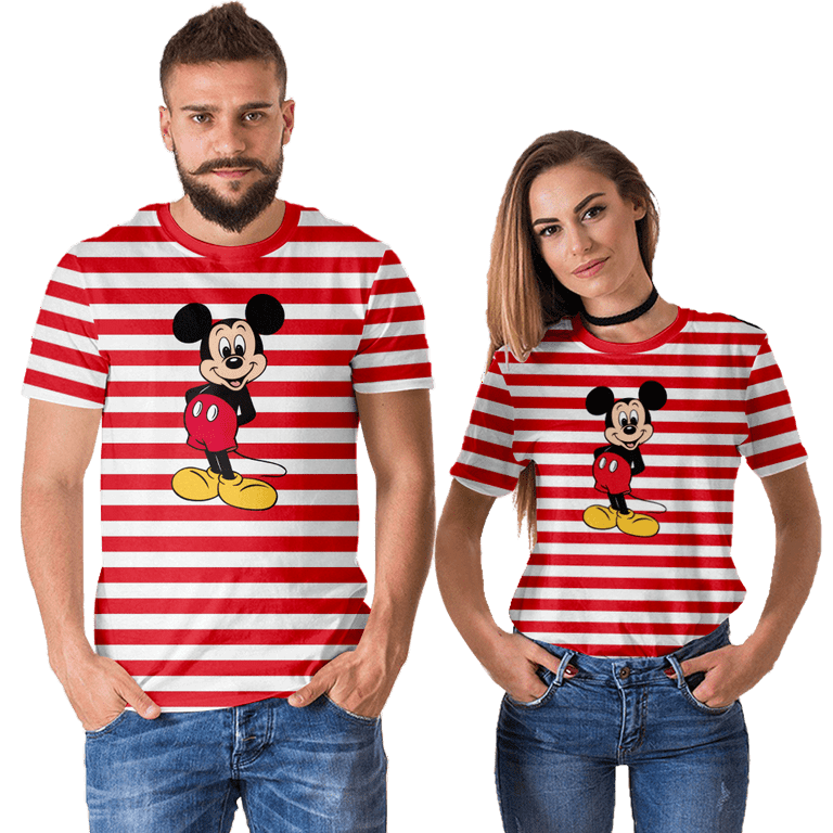 Peace Love Mickey Mouse Adult Unisex T Shirt- Disney Trip Matching Shi –  PrintChix