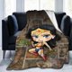 thumbnail image 1 of Manta de franela de Wonder Woman, suave y acogedora manta de felpa para todas las estaciones para niños y niñas, manta ligera y cálida para cama, sofá o viaje, 40 x 30 pulgadas, 1 of 8