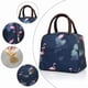 thumbnail image 3 of Navy Blue Flamingo Cool Bento Bag Bento Bag Portable Insulated Lunch Bag Cool Lunch Bag Picnic Tote Bag Insulated Bag Waterproof Canvas Ladies, Sol, 3 of 5