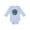AE-Light Blue, variant on Space Alien Funny Unbelievable Boys or Girls Long Sleeve Baby Bodysuit