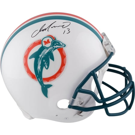 Dan Marino Miami Dolphins Autographed Pro-Line Riddell Authentic Throwback Helmet - Fanatics Authentic Certified
