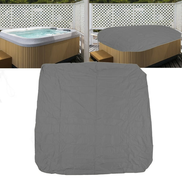Protector De Cubierta De Bañera De Hidromasaje Al Aire Libre, Cubierta De Bañera De Hidromasaje Cubierta Cuadrada De Spa, Cubierta De Spa A Prueba De Agua