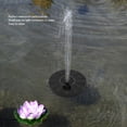 thumbnail image 4 of Floating Fountain, 5V Small Multi Nozzles Solar Fountain Easy Cleaning  For Fish  For Pool, 4 of 8