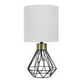 thumbnail image 1 of Home Trends Black Caged Table Lamp with Gold Accents, 1 of 4