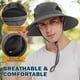 thumbnail image 4 of EINSKEY Sombrero de ala ancha para el sol, protección UV UPF 50+, impermeable, plegable, para hombres y mujeres, pesca, senderismo, playa, jardín, 4 of 8