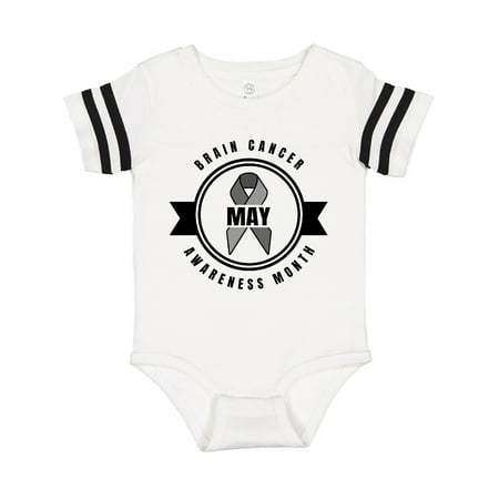 

Inktastic May Brain Cancer Awareness Month Gift Baby Boy or Baby Girl Bodysuit