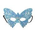 thumbnail image 3 of Máscara de , accesorio de disfraz, vestido de lentejuelas, accesorio de espectáculo, máscara facial de fiesta para festival, decoración de azul claro, 3 of 8