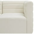 thumbnail image 6 of Meridian Furniture Quincy Cream Velvet Modular Sectional, 6 of 16