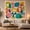 Playful Blobs, variant on Mid-Century Organic Shapes Tapestry Wall Hanging