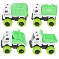thumbnail image 1 of 4 Pcs Camion Poubelle Jouet à Friction pour Enfants, 1 of 7